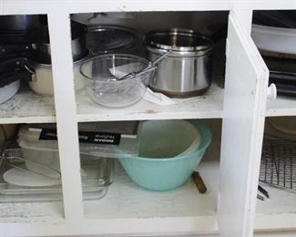15 - Cabinet Lot of Assorted Items
