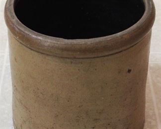 33 - Stoneware Crock 7" x 7 1/2"
