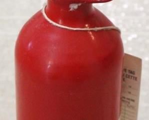 37 - First Alert Fire Extinguisher 10" tall
