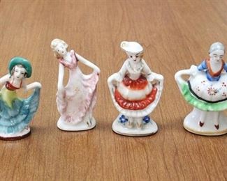 41 - 6 pc. Occupied Japan Figures 3"+ tall
