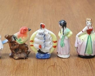 46 - 6 pc. Occupied Japan Figures 3"+ tall
