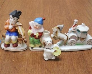 47 - 6 pc. Occupied Japan Figures 3"+ tall
