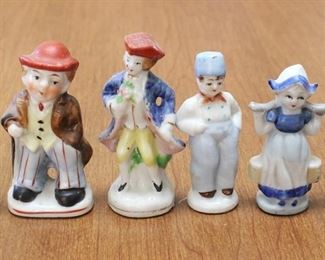 49 - 6 pc. Occupied Japan Figures 3"+ tall
