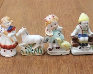 54 - 6 pc. Occupied Japan Figures 3"+ tall

