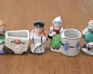 55 - 6 pc. Occupied Japan Figures 3"+ tall
