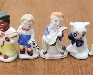 56 - 6 pc. Occupied Japan Figures 3"+ tall
