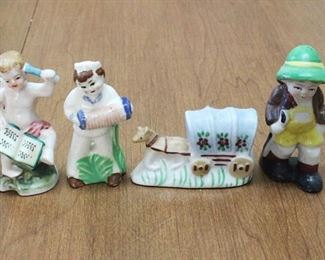 58 - 6 pc. Occupied Japan Figures 3"+ tall
