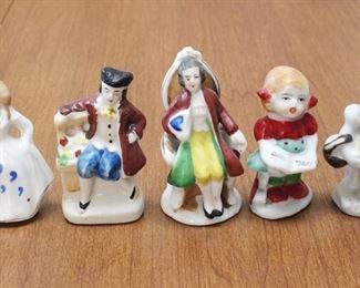 62 - 6 pc. Occupied Japan Figures 3"+ tall
