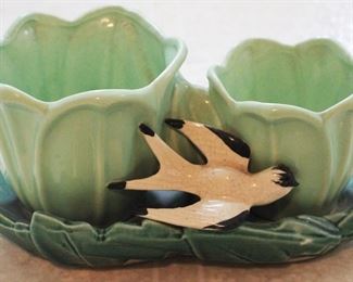 90 - McCoy Pottery Planter 6" x 10"
