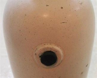 93 - P. L. Rider Worcester, Mass. Stoneware Bottle 12" x 7"
