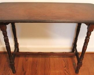 103 - Wood Table 16" x 40" x 29"
