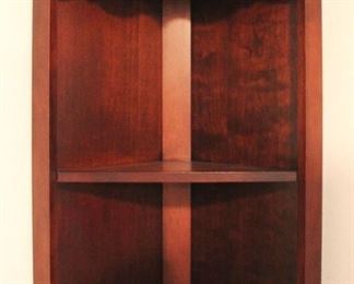 105 - Wood Corner Shelf 16" x 28" x 19"
