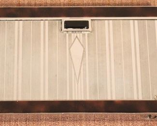 131 - Vintage Ronson Lighter Cigarette Case 4 1/2" x 3"
