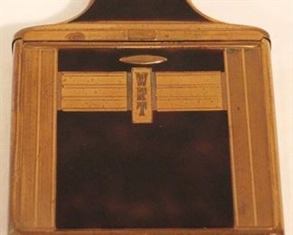 132 - Vintage Ronson Lighter Cigarette Case 3 1/2" x 4 1/2"
