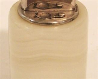 143 - Alabaster Table Lighter 3 1/2" tall
