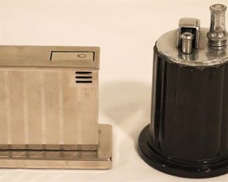 163 - Lot of 2 Vintage Table Lighters
