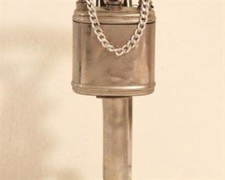 165 - Old Timer Lighter Stand with Lighter 10" tall
