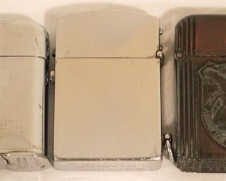 184 - Lot of 3 Vintage Lighters
