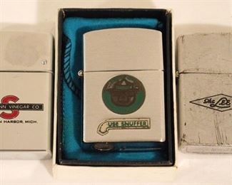 188 - Lot of 3 Vintage Lighters
