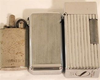 197 - Lot of 3 Vintage Lighters
