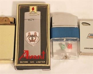203 - Lot of 4 Vintage Lighters
