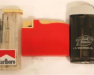 207 - Lot of 3 Vintage Lighters

