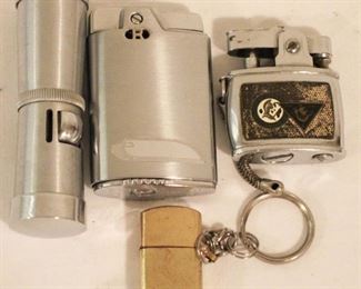 208 - Lot of 4 Vintage Lighters
