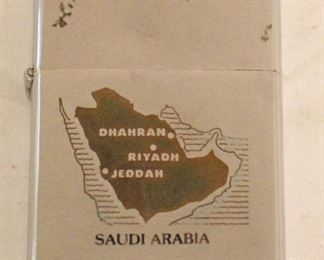 212 - Vintage Zippo Saudi Arabia Lighter
