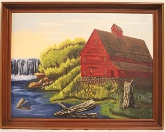 220 - Oil on Board 26" x 20 1/2"
