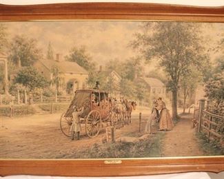 241 - E. Henry "Home Again" Print 45" x 26"
