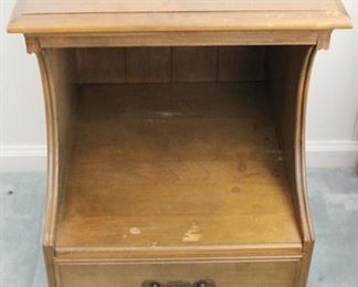245 - One-Drawer Nightstand 18" x 18" x 26"
