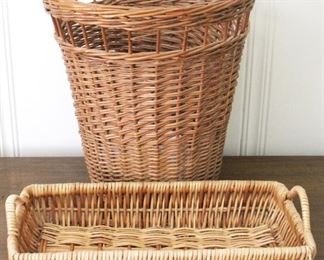 254 - 2 pc. Lot of Baskets
