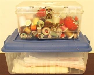 257 - Lot of Assorted Sewing Materials/Items
