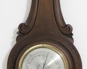274 - Vintage Wall Hanging Weather Station 28" x 8 1/2"
