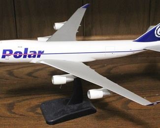 283 - Polar Airlines Model Airplane 15" x 7"
