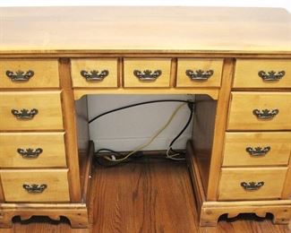 294 - Wood Desk 48" x 20" x 30"
