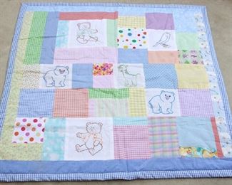 310 - Baby Quilt 36" x 34"
