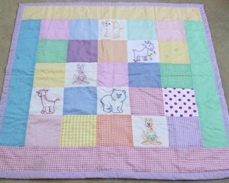 311 - Baby Quilt 36" x 34"
