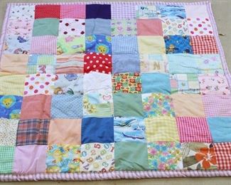 312 - Baby Quilt 36" x 34"
