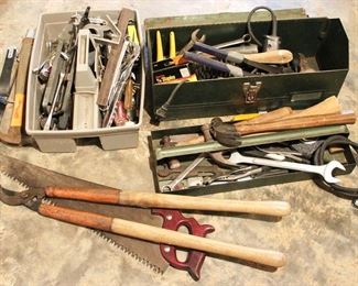 348 - Lot of Assorted Tools with Toolbox
