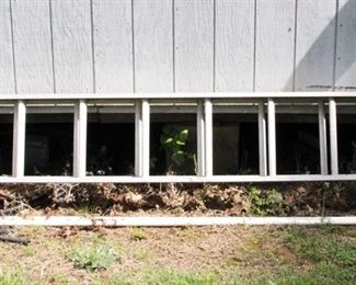 361 - Aluminum Extension Ladder 12 ft
