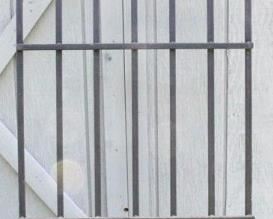 362 - Metal Fence 80" x 24"
