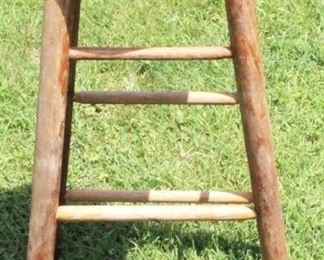 375 - Wood Stool (As is) 30" x 12"
