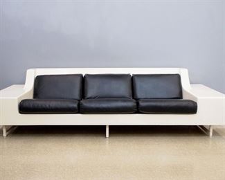 (2) Homecrest Mid Mod Fiberglass sofas