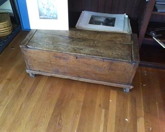 Antique Primitive Trunk