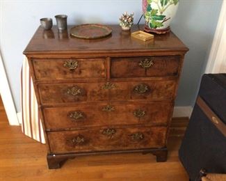 Antique Burl Walnut Later 18th Century