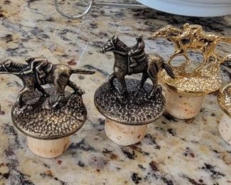 Blanton's bottle stoppers in sets