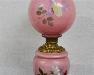 Pink GWTW Table Lamp