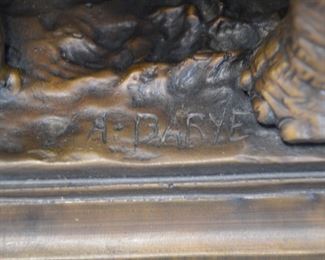 Bronze Elephant - Detail