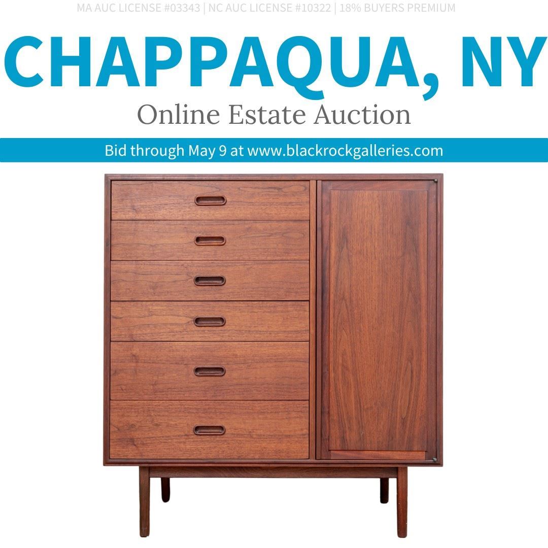 CHAPPAQUA, NY ONLINE ESTATE AUCTION starts on 5/3/2023
